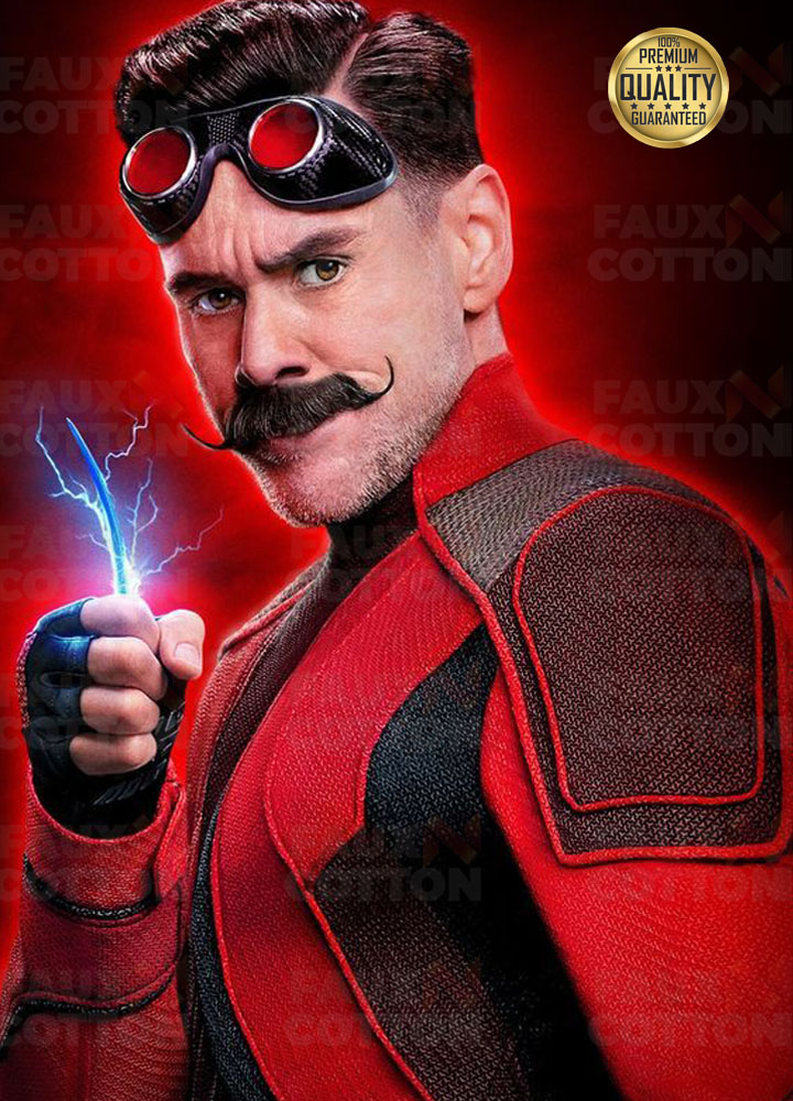 Sonic The Hedgehog Jim Carrey Red Costume  Sonic The Hedgehog Jim Carrey Red Costume